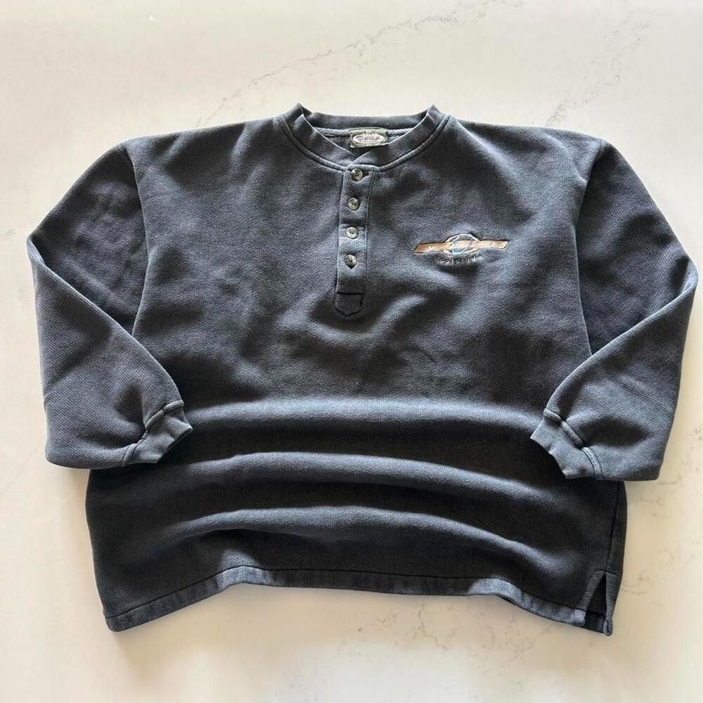 Unbranded Men's Grey and Black Sweatshirt